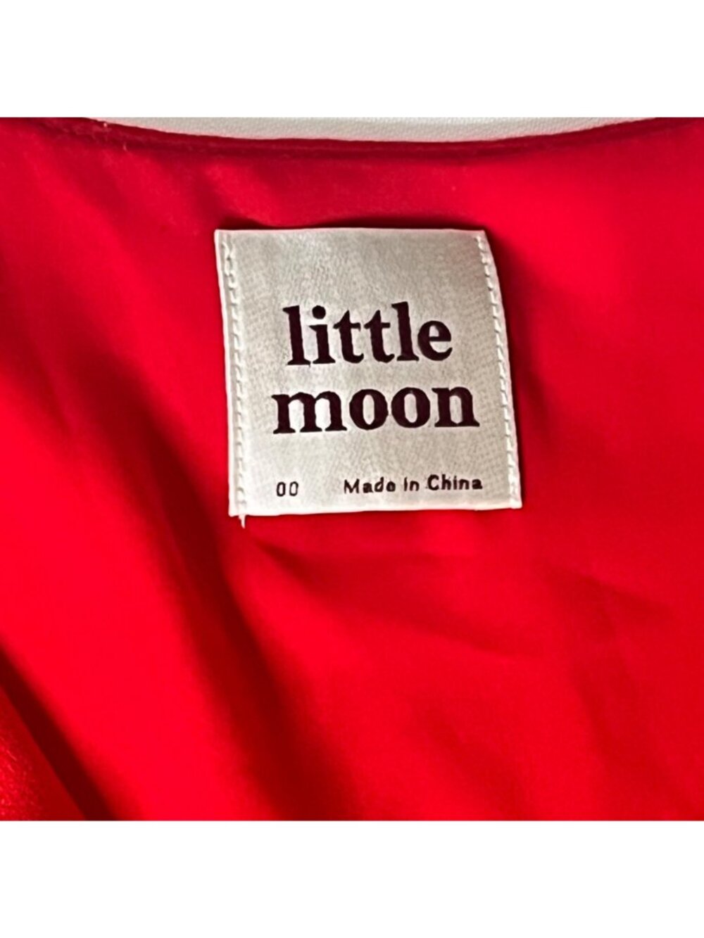 Little Moon Red Sleeveless Wide Leg Jumpsuit Size 00 - Picture 6 of 6
